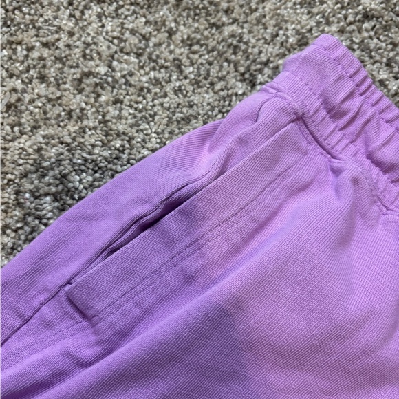 Nike Women's Lavender Athletic Shorts - Picture 4 of 6